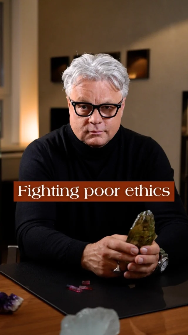 Ethics isn’t a label, it’s a habit.

I don’t chase cheap stones, I chase clean ones.

Because in my world, reputation isn’t a bonus , it’s the whole capital.